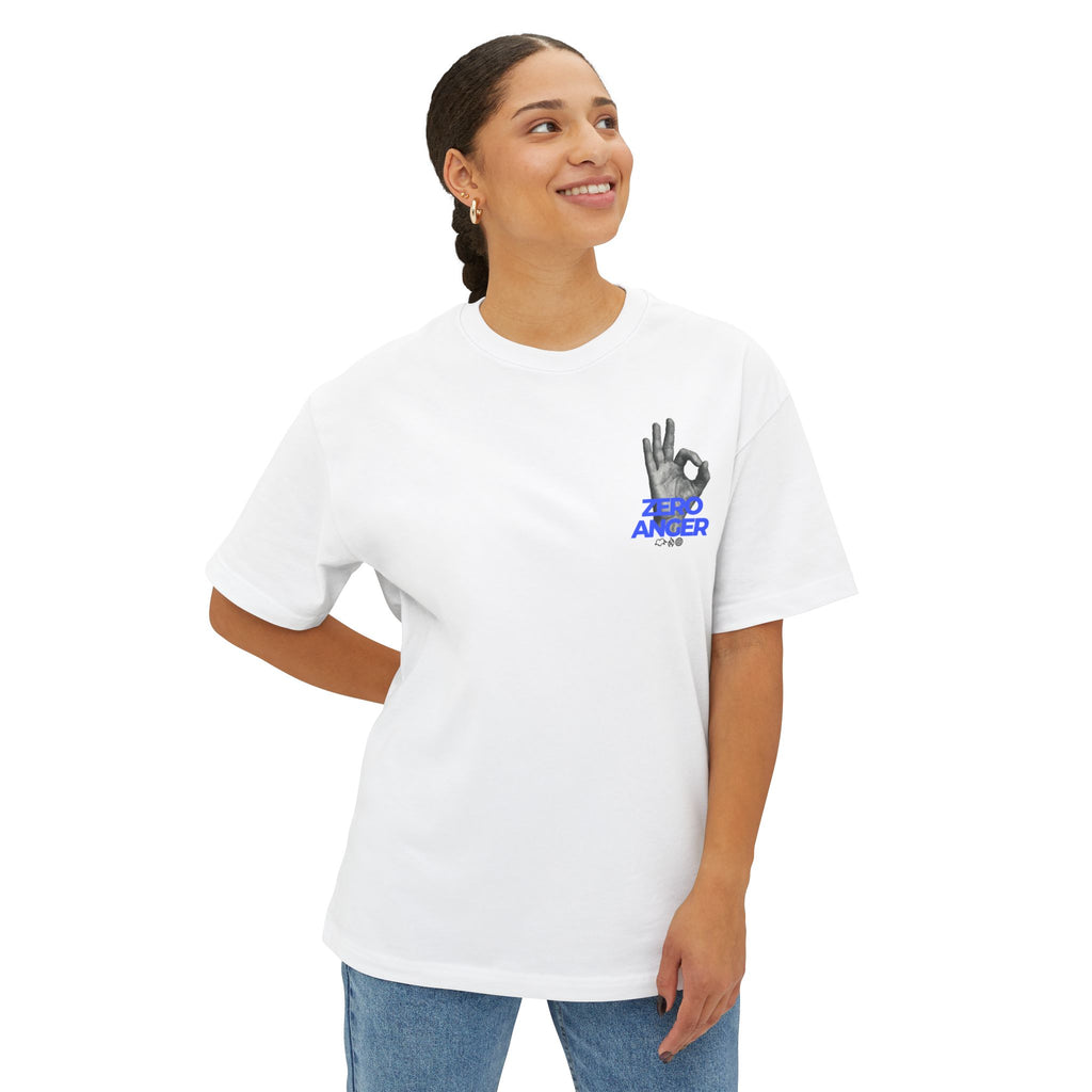 Zero Anger Unisex Oversized Boxy Tee