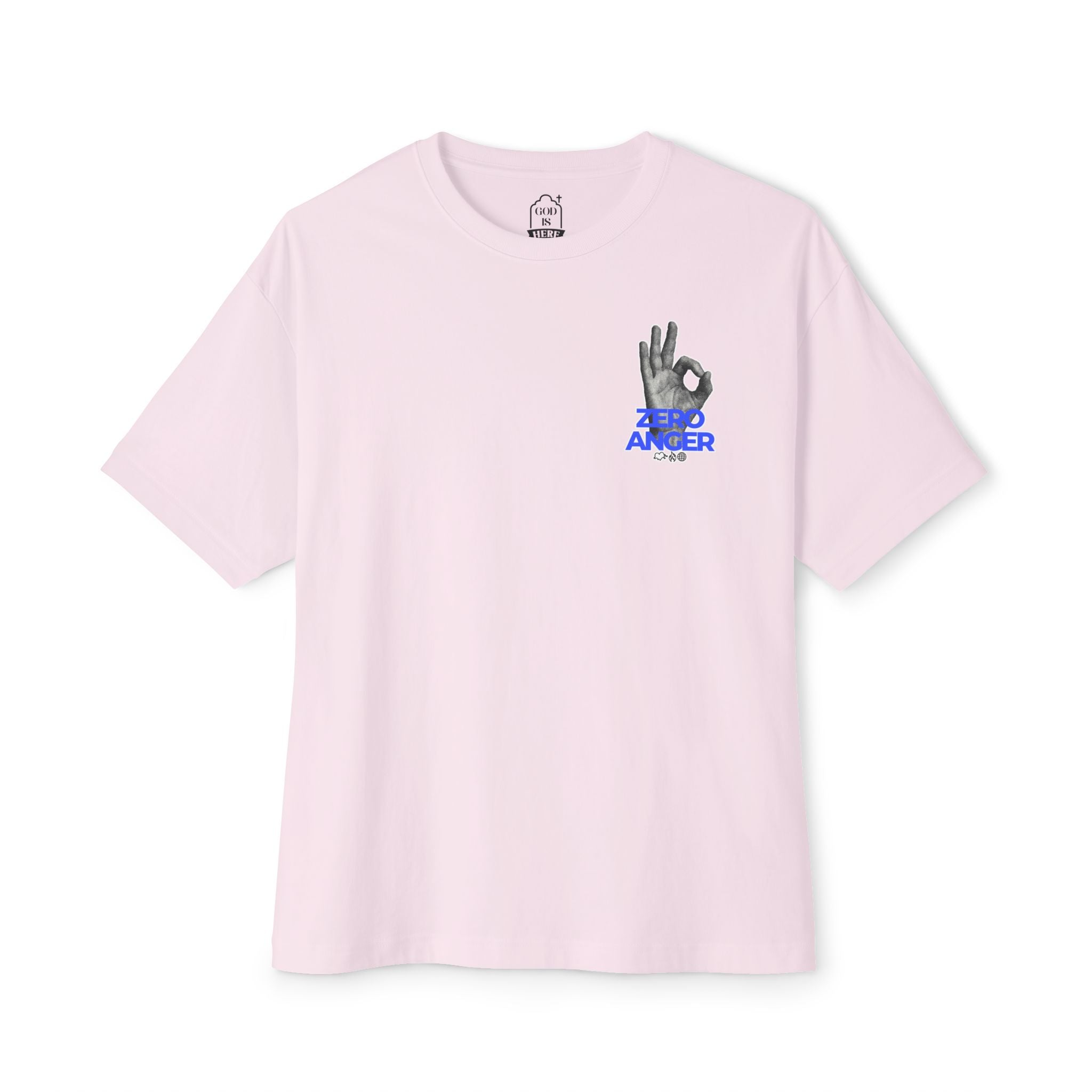Zero Anger Unisex Oversized Boxy Tee